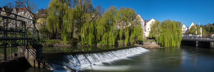 Backnang Biegelwehr Panorama