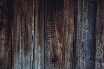 Old wooden wall texture with natural patterns
