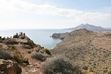 Fototapeta na wymiar Parc naturel de Cabo de Gata-Nijar Espagne