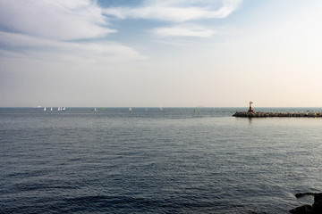 Obraz premium Bay of Naples in February.