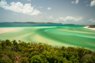 Fototapeta na wymiar whitsundays Sandbänke in Australien