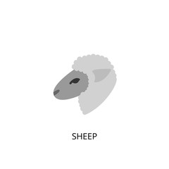 Sheep vector icon