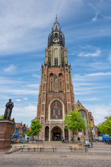 New church on Market square, Delft, Netherlands