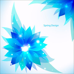 Abstract flower background