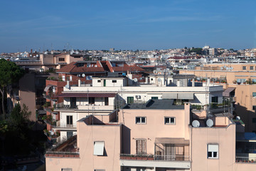 Fototapeta premium The Balduina district in Rome