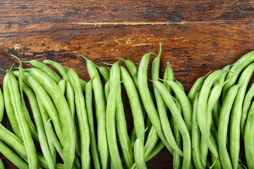 asparagus beans place for text