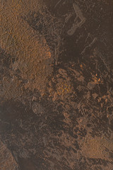 Brown grunge background texture closeup