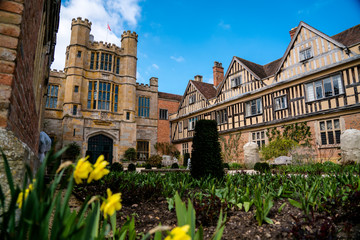 English Castle in Spring