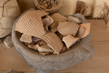 Archeology Pottery in Israel