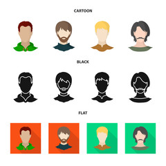 Vector design of professional and photo sign. Collection of professional and profile vector icon for stock.