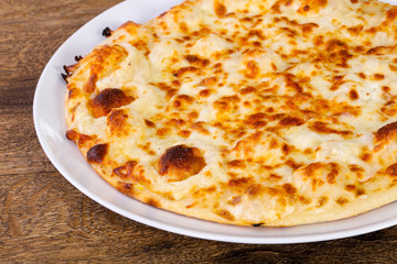 Tasty Cheese pizza