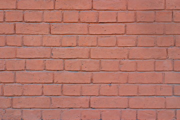 The image of a red brick wall as a background.