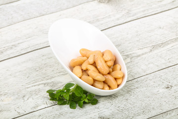Baked white bean