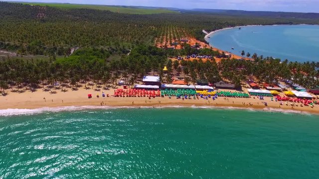 Gunga beach - A wonderful beach in Brazil
