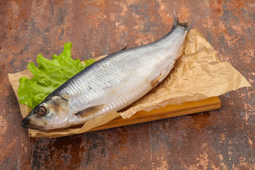Salted herring fish