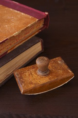 Background with old objects