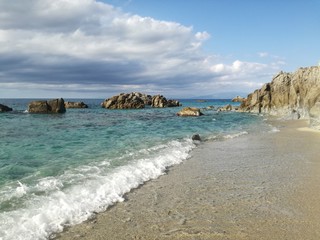 Tropea, costa della Calabria, Spiaggia di Michelino