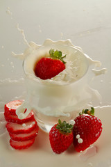 Fresas/ Strawberries Splash