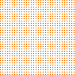 Orange dots on white background   