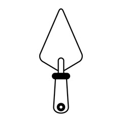 spatula tool isolated icon