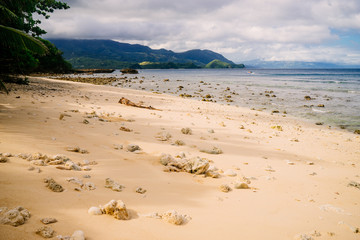 Fototapeta na wymiar Beach paradise at Puerto Galera of Oriental Mindoro Philippines