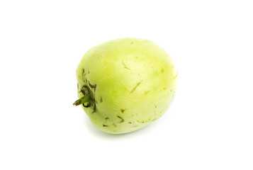 pepino fruit isolated on a white background.