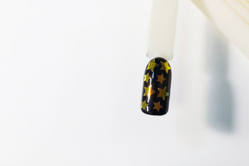palette for choosing nail design
