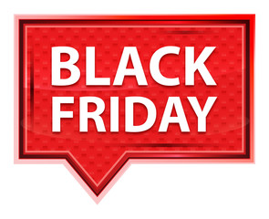 Black Friday misty rose pink banner button