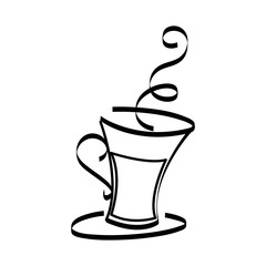 coffee cup drink isolated icon