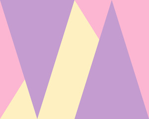 Yellow lilac pink vector blurred rectangular background. Geometric background with triangle style with a gradient. The template can be used for a new background. Abstract soft colorful paper texture