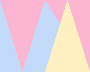 Yellow blue pink vector blurred rectangular background. Geometric background with triangle style with a gradient. The template can be used for a new background. Abstract soft colorful paper texture