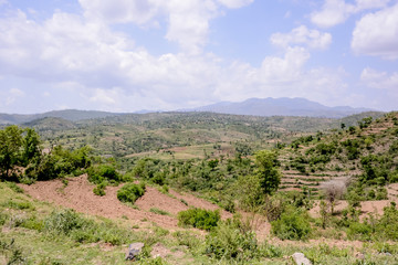 Landscape in Danakil
