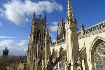 Fototapeta premium Views from atop Minster