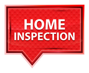 Home Inspection misty rose pink banner button