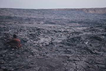 Landscape in Danakil