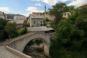 Crooked Bridge, Mostar, Bosnia and Herzegovina
