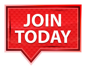 Join Today misty rose pink banner button