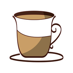 coffee cup drink isolated icon