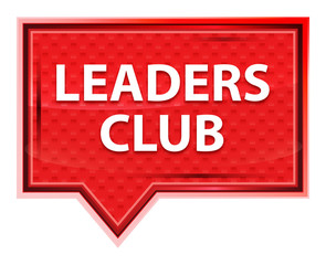 Leaders Club misty rose pink banner button