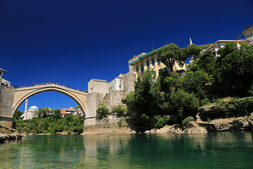 Fototapeta na wymiar Old Bridge, Mostar, Bosnia and Herzegovina