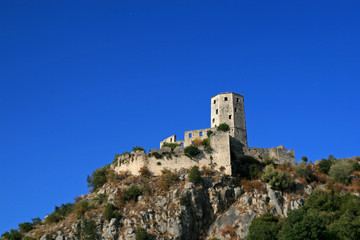 Fototapeta na wymiar Fort Kula, Pocitelj, Bosnia and Herzegovina