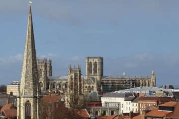 Views of York Minster, Yorkshire, England, UK