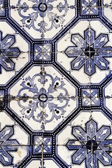 Colorful tiles of Lisbon