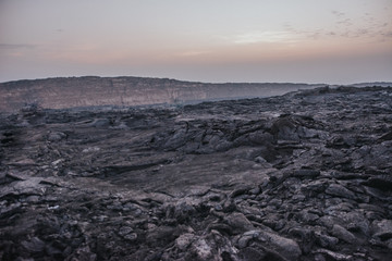 Landscape in Danakil