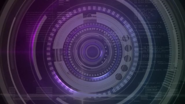 Camera lens zooming in