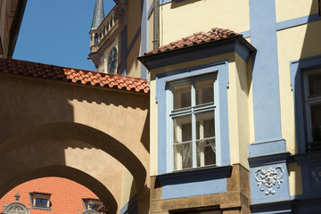 Buildings of Prague. Melantrichova street