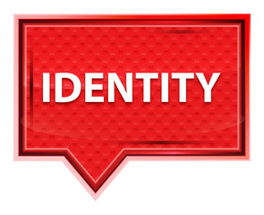 Identity misty rose pink banner button