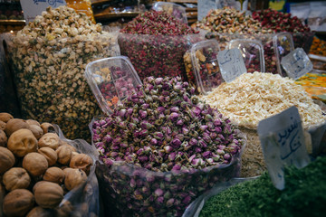 Food at bazaar in Iran