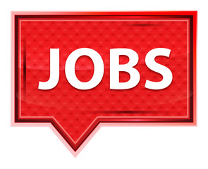 Jobs misty rose pink banner button