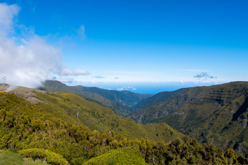 Obraz premium Ausblick vom Miradouro do Rabacal